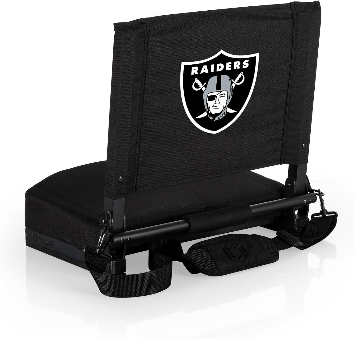 PICNIC TIME NFL NFL – Asiento de estadio Gridiron de la NFL, ligero, portátil, plegable, para gradas y bancos