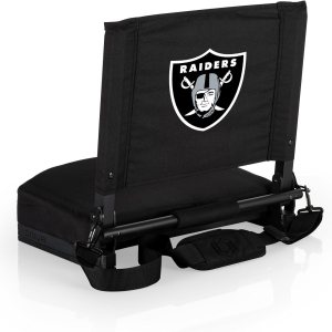 PICNIC TIME NFL NFL – Asiento de estadio Gridiron de la NFL, ligero, portátil, plegable, para gradas y bancos PICNIC TIME NFL NFL – Asiento de estadio Gridiron de la NFL, ligero, portátil, plegable, para gradas y bancos