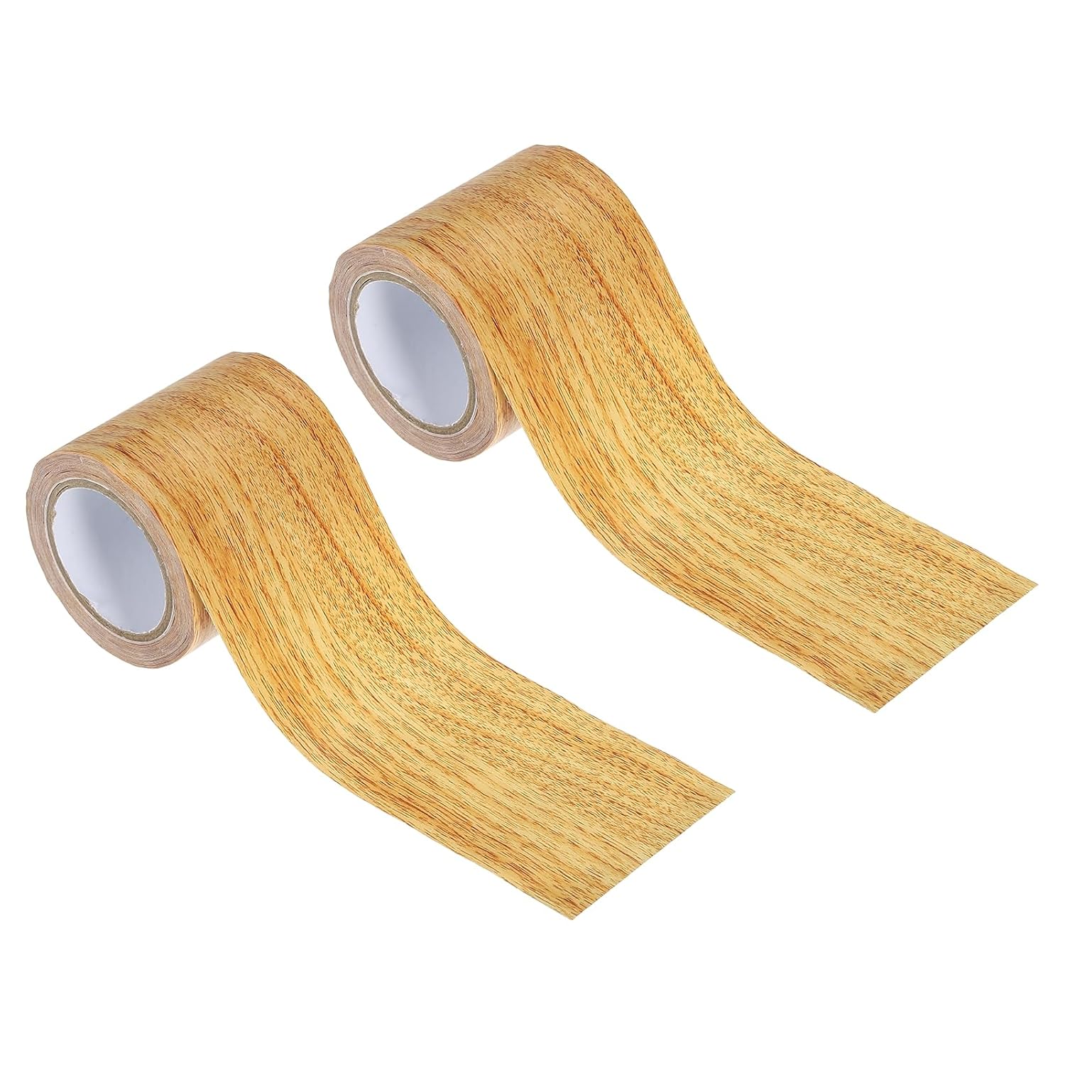 PATIKIL Cinta de reparación de grano de madera de 2.2 pulgadas x 30 pies, parche autoadhesivo con textura realista para reparación de piso, puerta,