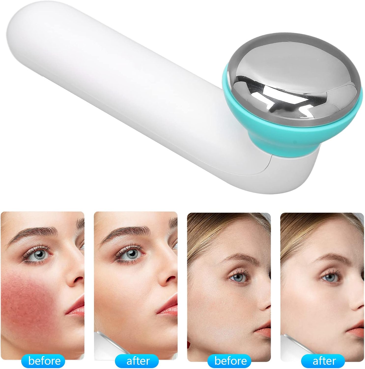 Facial Massage, Facial Massage to Reduce, Portable Relieffor Women from Puffiness Closing Pores Reducing Sunburn