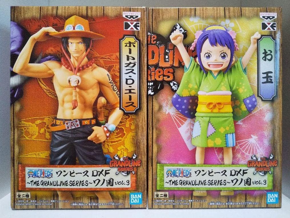 Banpresto One Piece DXF THE GRANDLINE SERIES wanokuni vol.3 Figura 6.7 in 2set