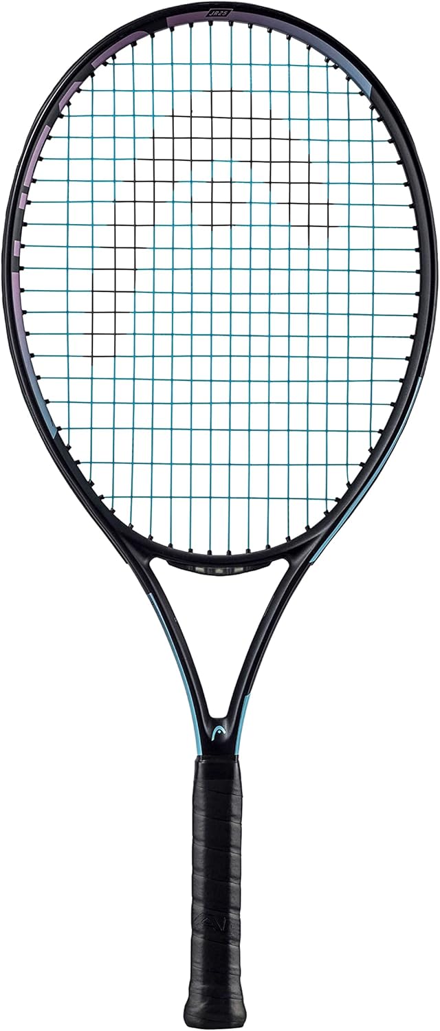 HEAD Gravity Junior 25 – Raqueta preencordada, color negro, morado, amarillo