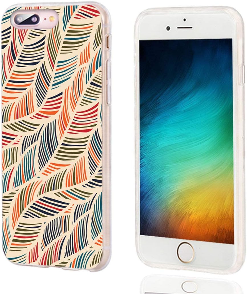 AKORAVO – Funda para iPhone 8 Plus, iPhone 7 Plus para mujeres, hombres y niñas, a prueba de golpes, antiarañazos, delgada, suave, funda protectora