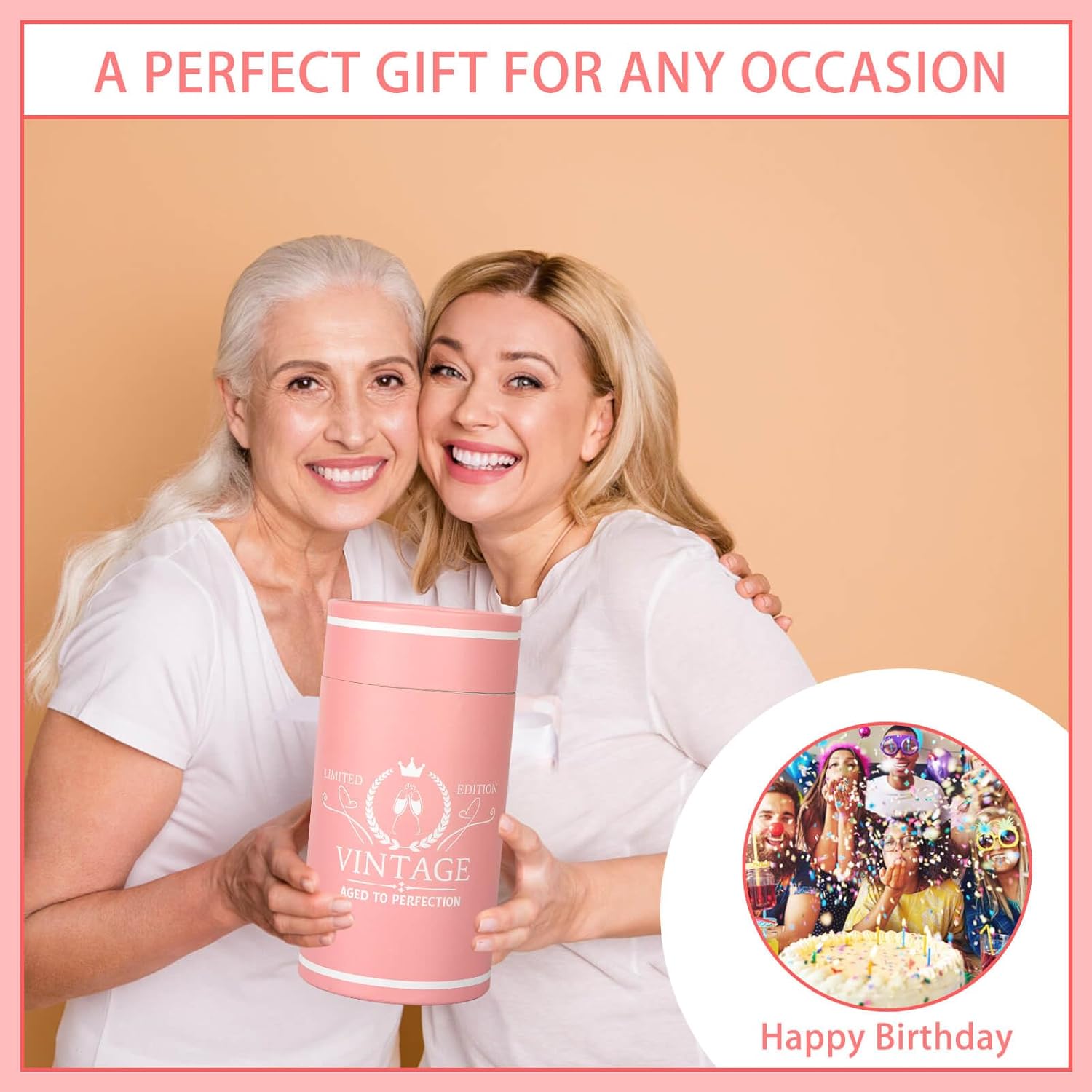 Regalos de 60 cumpleaños para mujeres, ideas de regalo de 60 cumpleaños 1964, regalos de cumpleaños 60 para mujeres, regalos de 60 años, regalos de