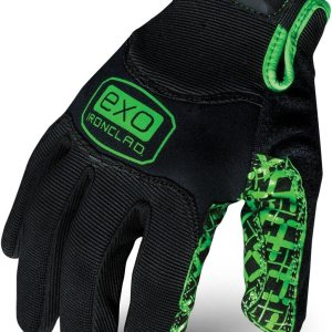 Ironclad EXO EXO2-MGG-03-M, guantes de trabajo, agarre con infusión de silicona, (1 par), color negro y verde Ironclad EXO EXO2-MGG-03-M, guantes de trabajo, agarre con infusión de silicona, (1 par), color negro y verde