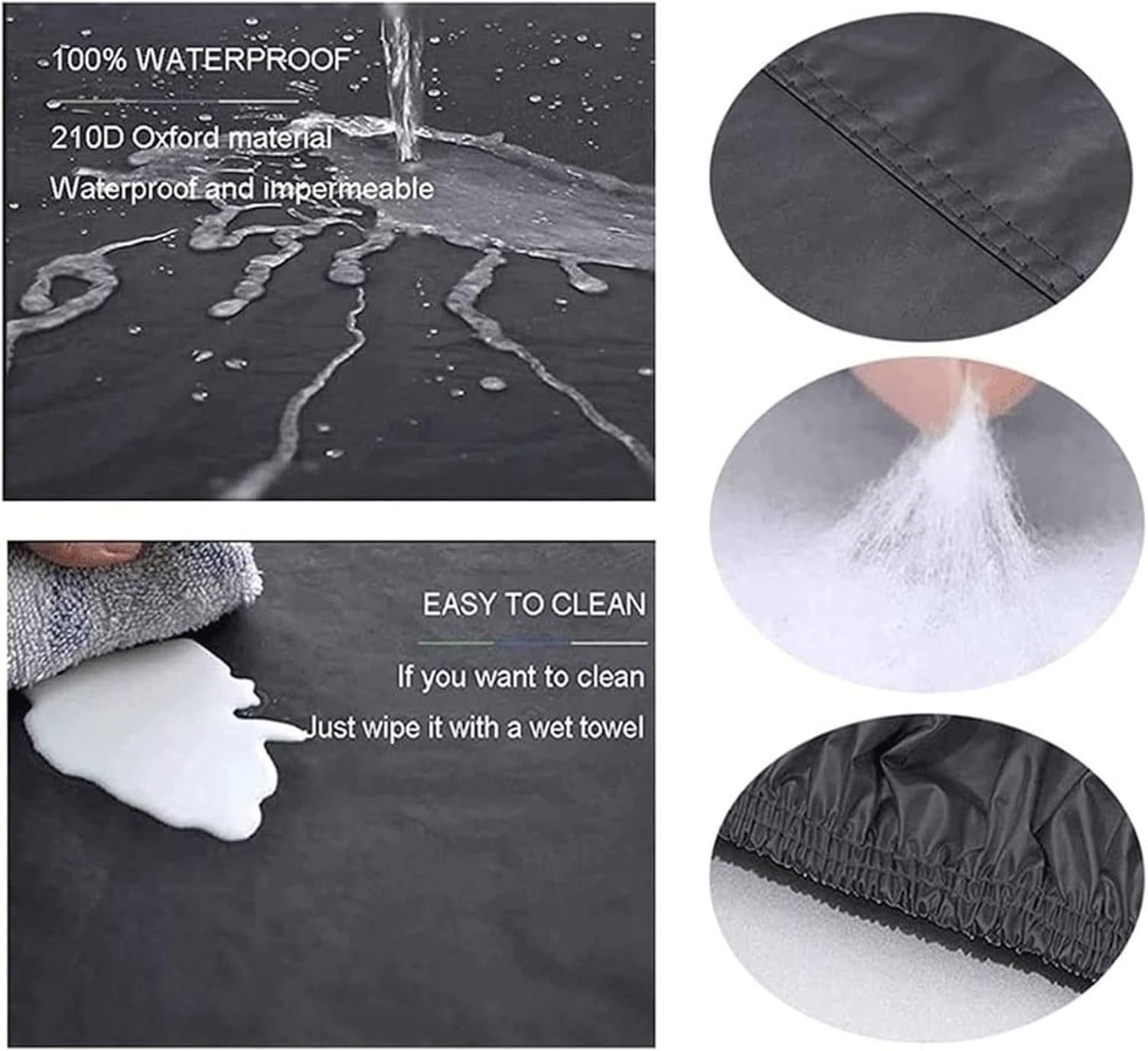 Funda de automóvil para exteriores para Dacia StepwaySandero, cubierta de automóvil impermeable, transpirable, grande, cubierta de automóvil de