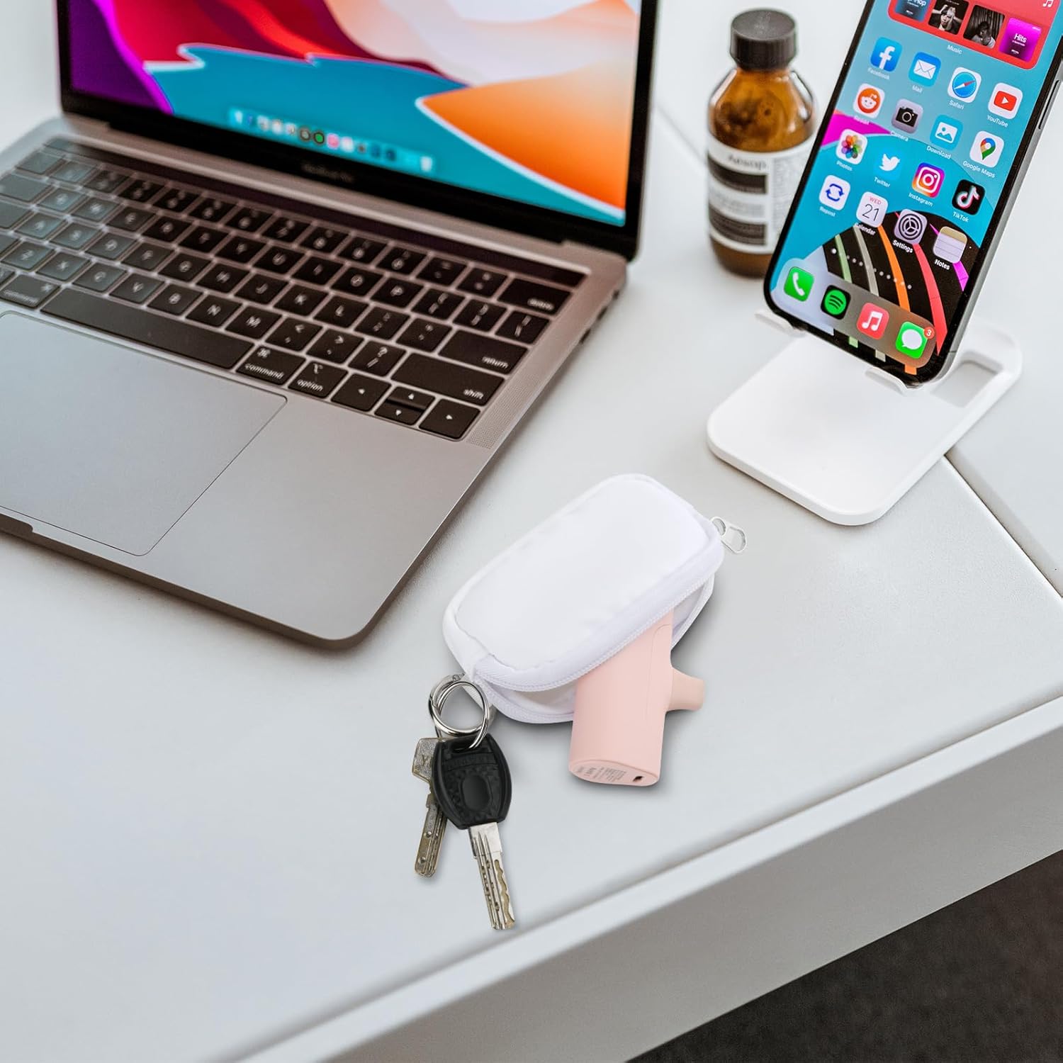 Funda de viaje compatible con iWALK LinkPod Mini cargador portátil 3350mAh, 4500mAh, 4800mAh, 9000mAh Ultra-Compact Power Bank, funda para Anker 621