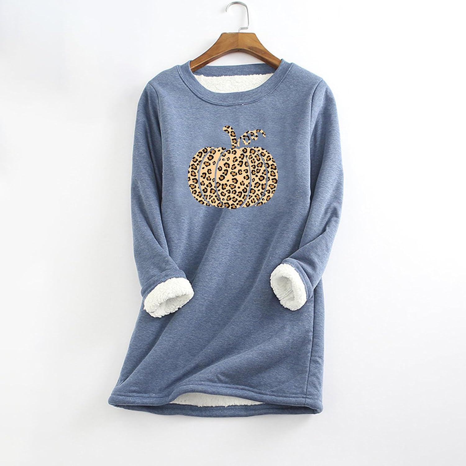 Ropa interior térmica para mujer, camisas impresas de Halloween, estampado de calabaza, camisas debajo de la capa, sudadera de invierno mullida