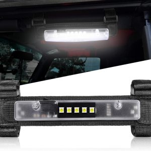 Nirider UTV – Luz interior universal para montaje en barra de rodillo, luz LED, luz de cortesía, luz interior de cúpula para UTV ATV, Polaris RZR Nirider UTV – Luz interior universal para montaje en barra de rodillo, luz LED, luz de cortesía, luz interior de cúpula para UTV ATV, Polaris RZR