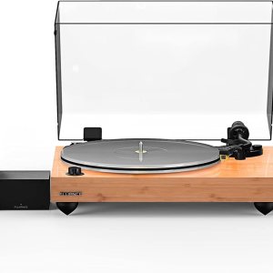 Fluance Reference RT85N – Tocadiscos de vinilo de alta fidelidad con preamplificador PA10 Phono y altavoces de estantería de 5 pulgadas alimentados Fluance Reference RT85N – Tocadiscos de vinilo de alta fidelidad con preamplificador PA10 Phono y altavoces de estantería de 5 pulgadas alimentados