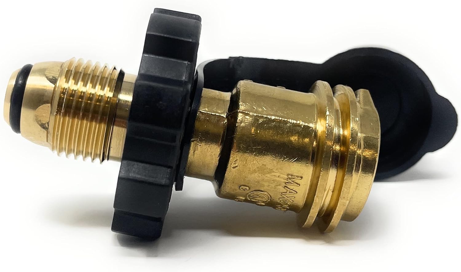 MI MADOL IMPORTS, LLC MADOL Adaptador de tanque de propano de ajuste universal que convierte POL a QCC1  Tipo 1 con llave 3353 Adaptador de manguera