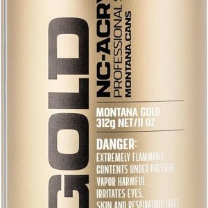 Montana Cans Gold – Pintura en aerosol, 13.5 fl oz, naranja roja, 13.5 onzas líquidas (paquete de 1) Montana Cans Gold – Pintura en aerosol, 13.5 fl oz, naranja roja, 13.5 onzas líquidas (paquete de 1)