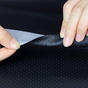 Sábanas de cuero sintético negro de vinilo marino, tela de cuero sintético de 28 x 54 pulgadas, múltiples texturas para barco, asiento de automóvil, Sábanas de cuero sintético negro de vinilo marino, tela de cuero sintético de 28 x 54 pulgadas, múltiples texturas para barco, asiento de automóvil,