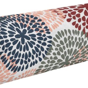 KLL Medallón de colores brillantes floral 1 almohada de almohada decorativa para el cuello almohada redonda almohada circular decorativa almohada KLL Medallón de colores brillantes floral 1 almohada de almohada decorativa para el cuello almohada redonda almohada circular decorativa almohada