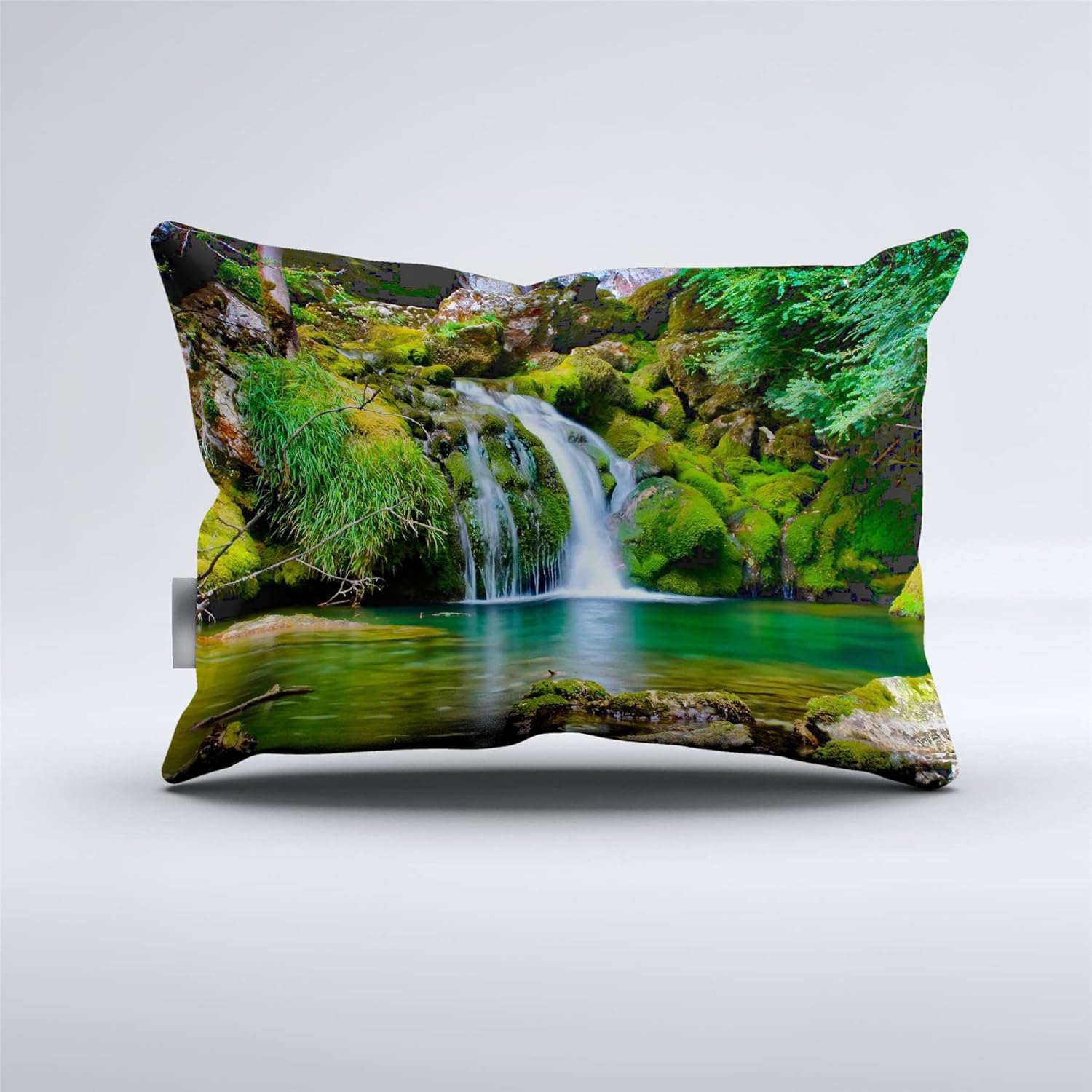 REALIN Waterfalls Woods Duvet Cover Set Wonderland Forest Fantasy Woods Bedding Girl Boy Kids Bed Sets 234PCS Quilt CoversSheetsPillow