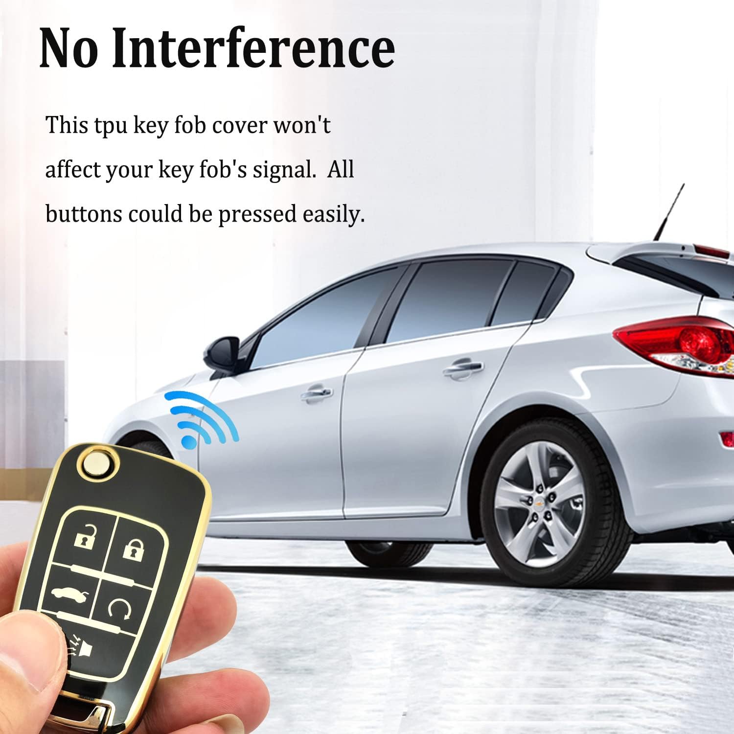 Funda para llavero Chevy Malibu Camaro Cruze Traverse Sonic Equinox Accesorios