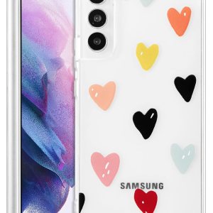 ZTOFERA Compatible con Samsung Galaxy S22 Plus 5G, funda protectora transparente con bonito diseño de corazón en relieve para mujeres y niñas, ZTOFERA Compatible con Samsung Galaxy S22 Plus 5G, funda protectora transparente con bonito diseño de corazón en relieve para mujeres y niñas,
