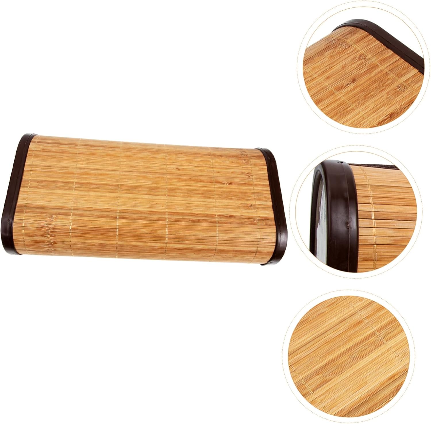 Veemoon 2 unids Sauna Accesorios Aviones Soporte Pad Madera Sauna Enfriamiento Cuello Reposo Sudor Tallo Almohada Transpirable Almohada de Sauna