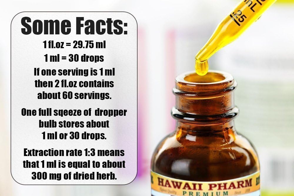 HawaiiPharm Extracto líquido de tilo, suplemento de tintura de tilo orgánico (Tilia x Europaea) 4 oz