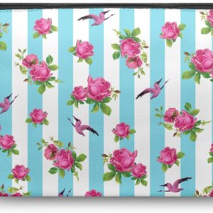 Dacawin Bolsa de cosméticos de flores de girasol para mujer, bolsas de maquillaje de flores amarillas, bolsa de aseo a cuadros blancos y negros, Dacawin Bolsa de cosméticos de flores de girasol para mujer, bolsas de maquillaje de flores amarillas, bolsa de aseo a cuadros blancos y negros,