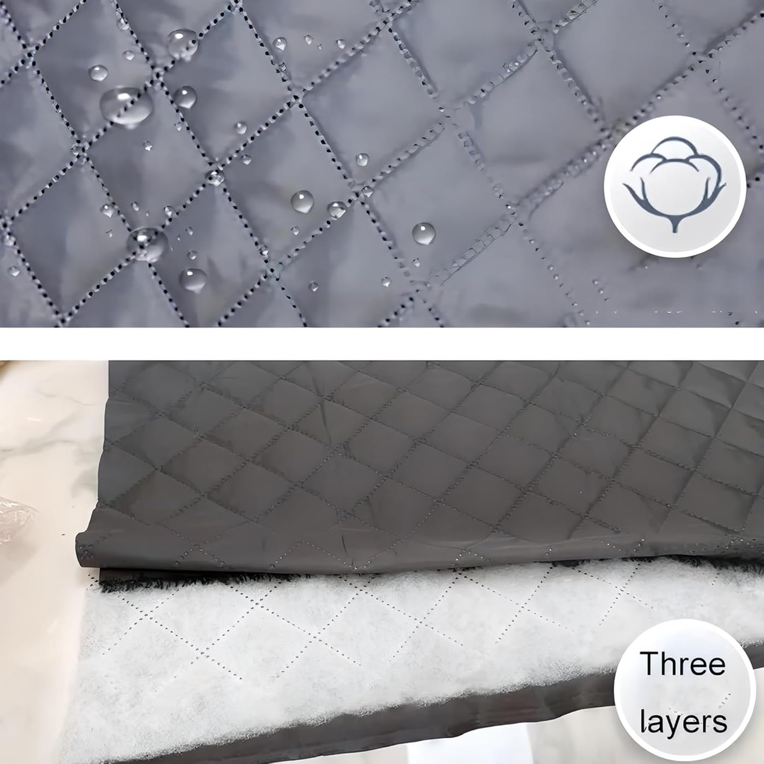 LURBABYPER Funda de lluvia para cochecito, accesorio universal para cochecito, protector contra la intemperie para el viento, nieve, polvo, solo se