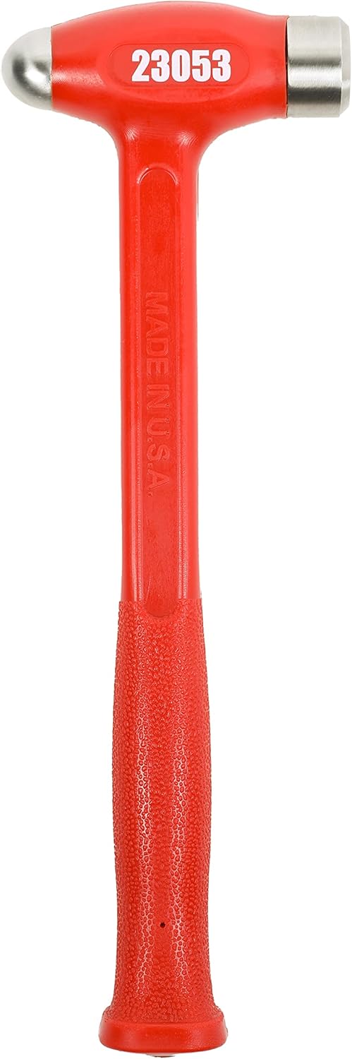 ARES 23053  Martillo de golpe muerto de bola de 26 oz  Cabeza pesada que ofrece una potente fuerza de golpe  Cabezal de diseño de tiro de acero para