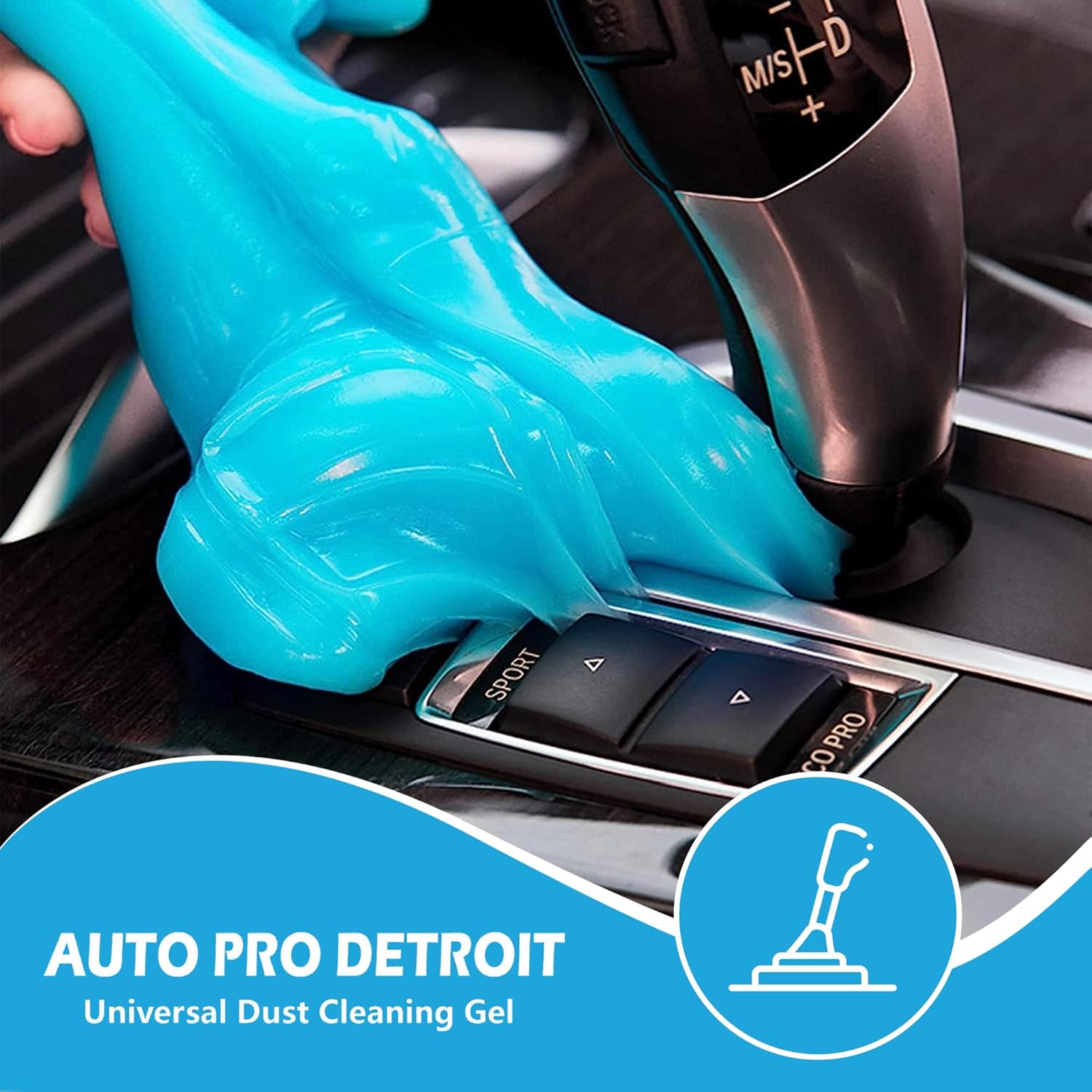 AUTOPRODETROIT – Kit de gel de limpieza universal para automóvil, limpiador de grietas para automóvil, limpiador de grietas de automóvil, limpieza
