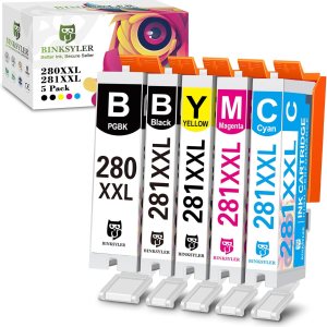 280 281 XXL Cartuchos de tinta de repuesto para Canon 280XL 281XL PGI-280 CLI-281 XXL Trabajo para Canon Pixma TR8620a TR8620 TR8520 TR8500 TR7520 280 281 XXL Cartuchos de tinta de repuesto para Canon 280XL 281XL PGI-280 CLI-281 XXL Trabajo para Canon Pixma TR8620a TR8620 TR8520 TR8500 TR7520
