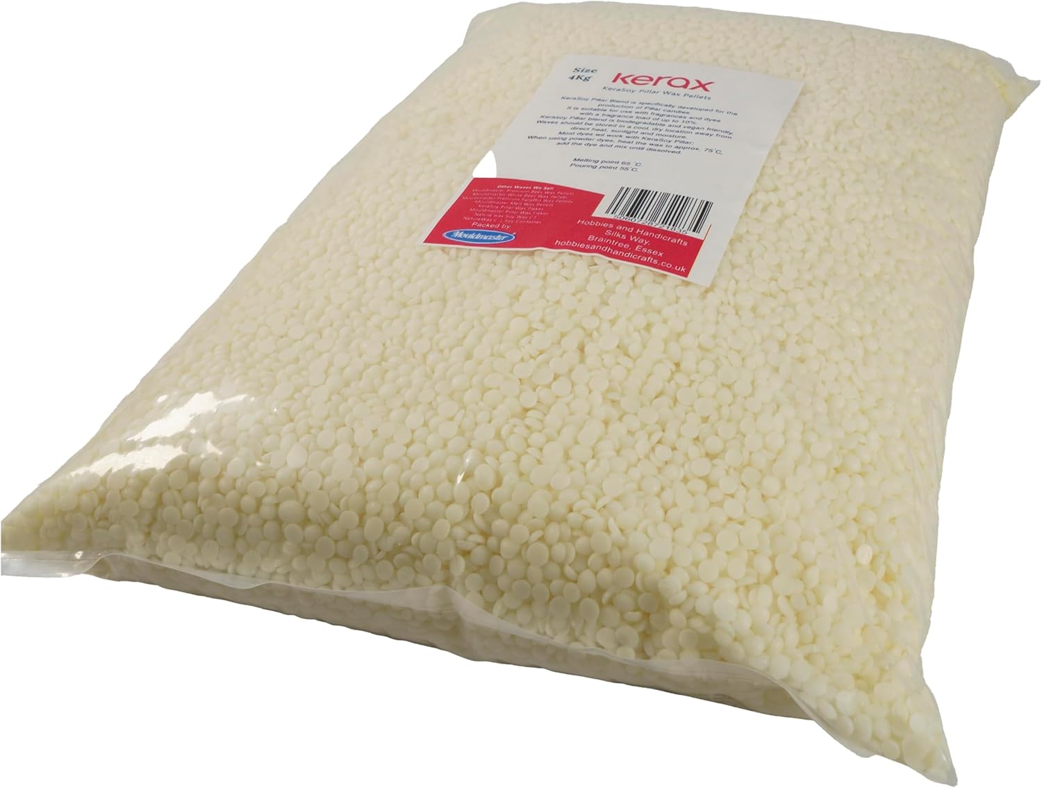 Mouldmaster KeraSoy – Pellets de cera para pilar, 8.8 lbs, color blanco hueso