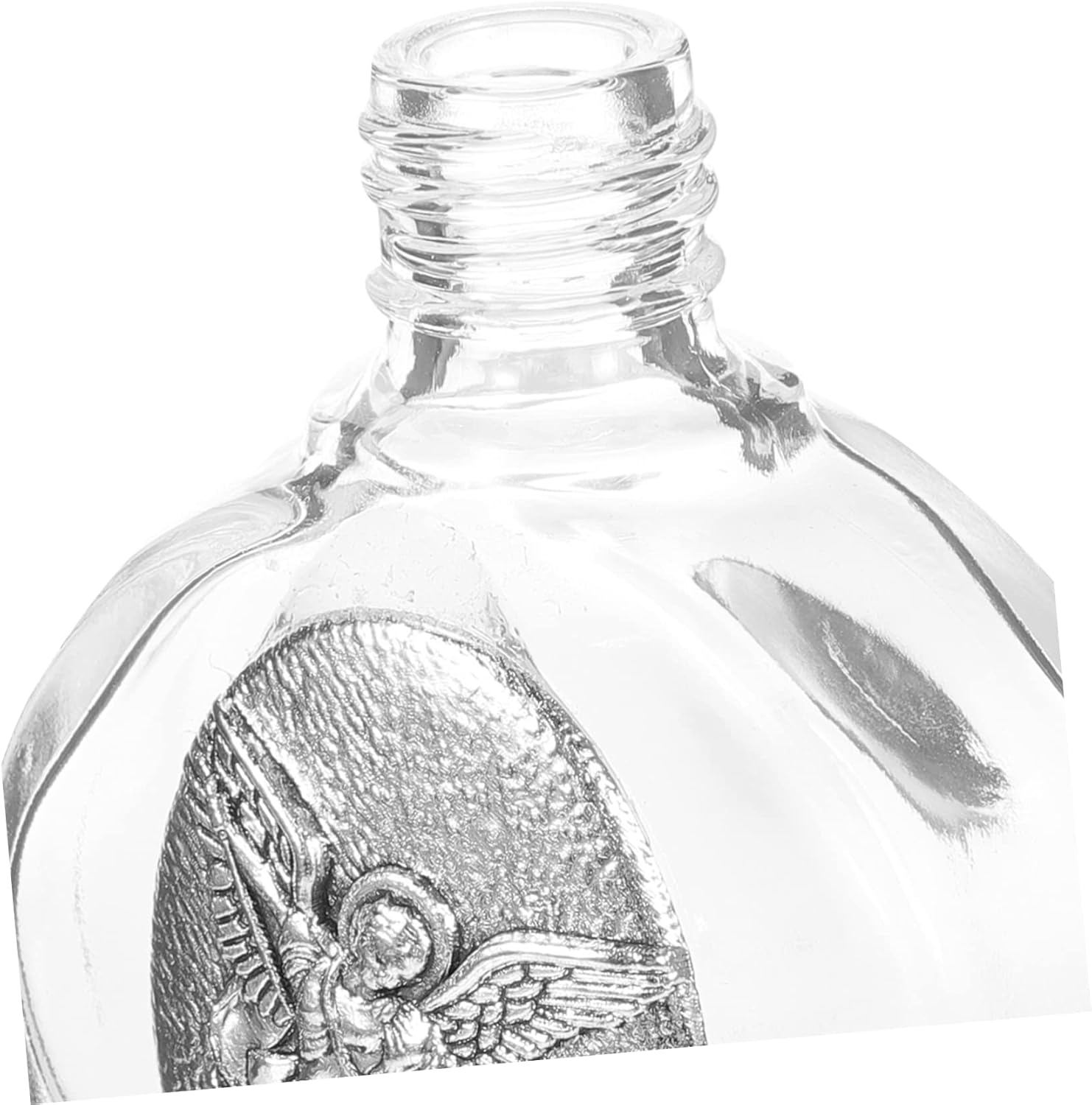 Toddmomy Botella de agua bendita en relieve para niñas, accesorios para la casa de la decoración de la boda, contenedores de agua, botellas vacías,