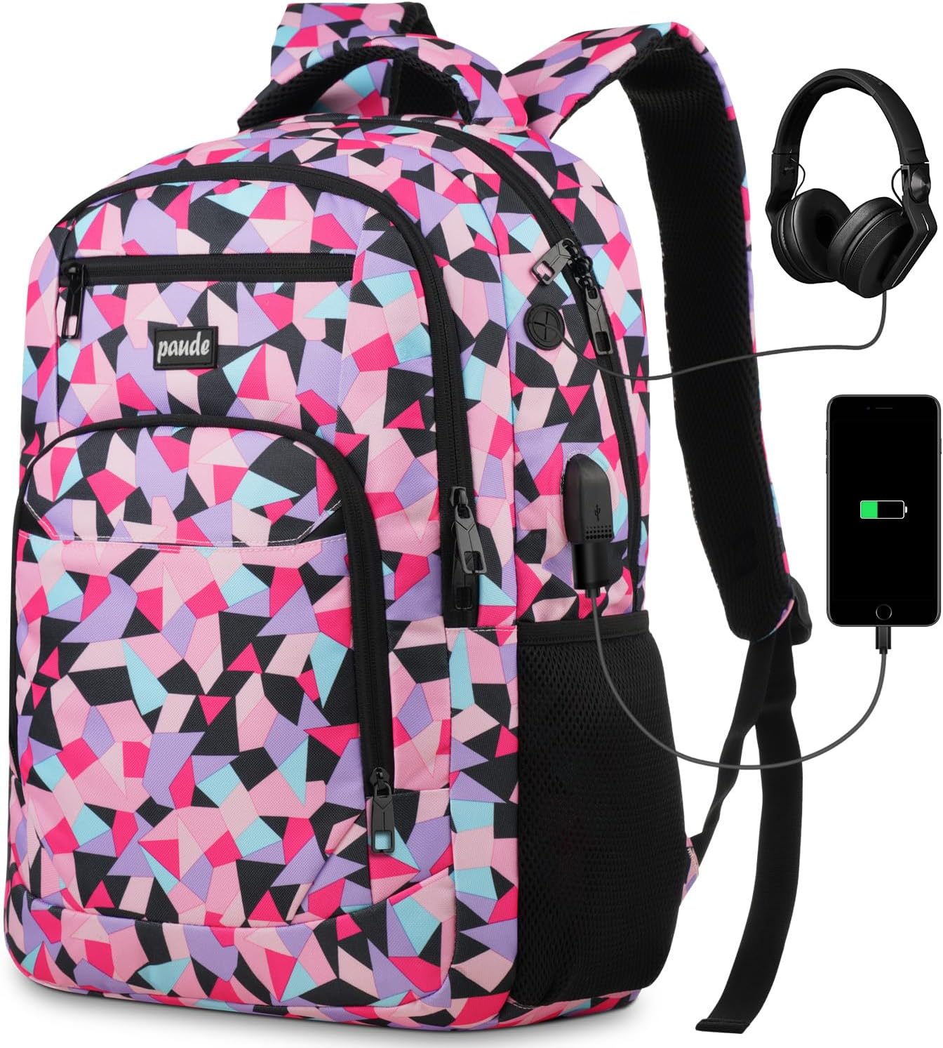 Mochila para adolescentes y mujeres, mochila escolar, mochila universitaria, mochila de viaje, mochila para computadora portátil, mochila para