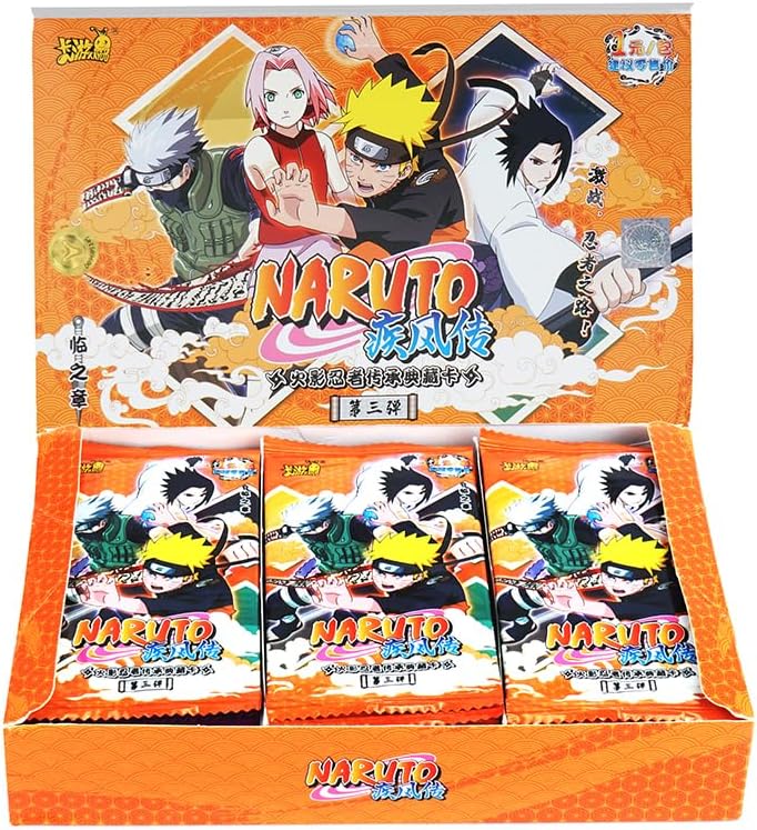 NarutoNinja Cards Booster Box Oficial Anime TCG CCG Coleccionable Paquete de 36 tarjetas  5 cartaspaquete (180 cartas)