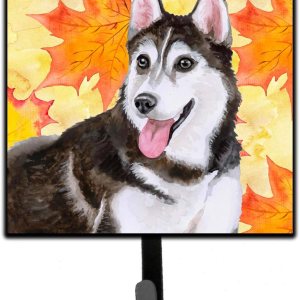 Caroline’s Treasures Siberian Husky #2 – Gancho de pared de otoño, pequeño, multicolor Caroline’s Treasures Siberian Husky #2 – Gancho de pared de otoño, pequeño, multicolor