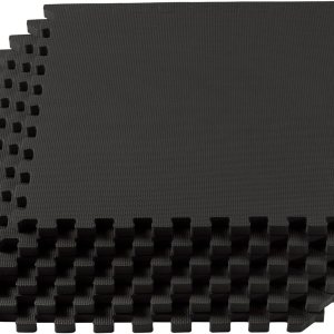 We Sell Mats Tapete multiusos de 1 pulgada de grosor con espuma EVA, azulejos entrelazados, antifatiga para el hogar o el gimnasio, 24 x 24 pulgadas We Sell Mats Tapete multiusos de 1 pulgada de grosor con espuma EVA, azulejos entrelazados, antifatiga para el hogar o el gimnasio, 24 x 24 pulgadas