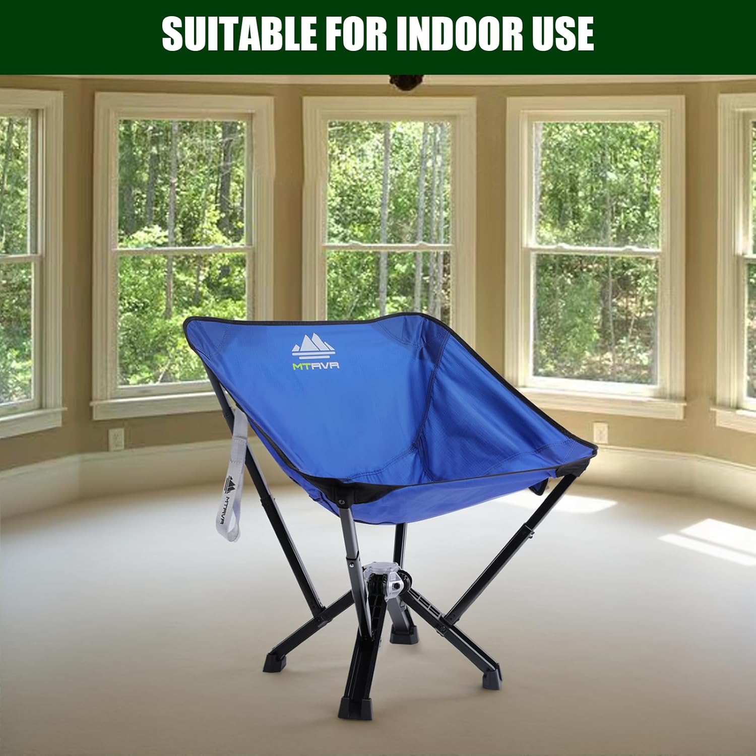 Silla plegable al aire libre y bolsa portátil, equipo de silla de camping para senderismo, mochilero, deporte, fútbol, playa, silla de campamento