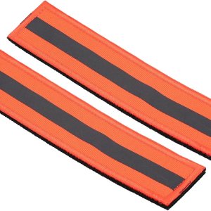 PATIKIL Parche reflectante de 1 x 6 pulgadas, 2 piezas de cierre de gancho y bucle de seguridad para deportistas nocturnos, trabajadores y PATIKIL Parche reflectante de 1 x 6 pulgadas, 2 piezas de cierre de gancho y bucle de seguridad para deportistas nocturnos, trabajadores y