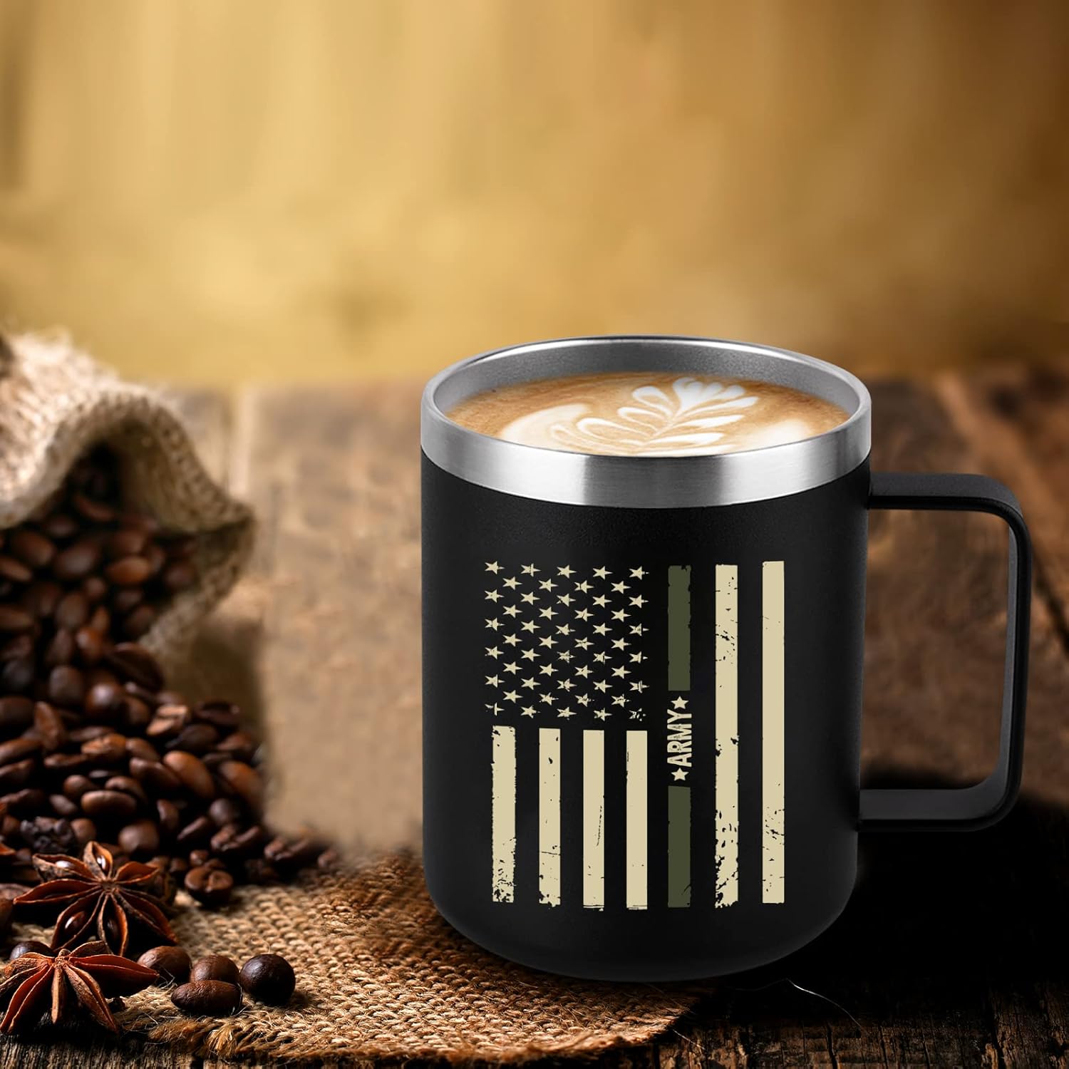 Taza de regalo para veteranos para hombres, regalos para veteranos del ejército para hombres, ideas de regalo para el día del padre, soldados de