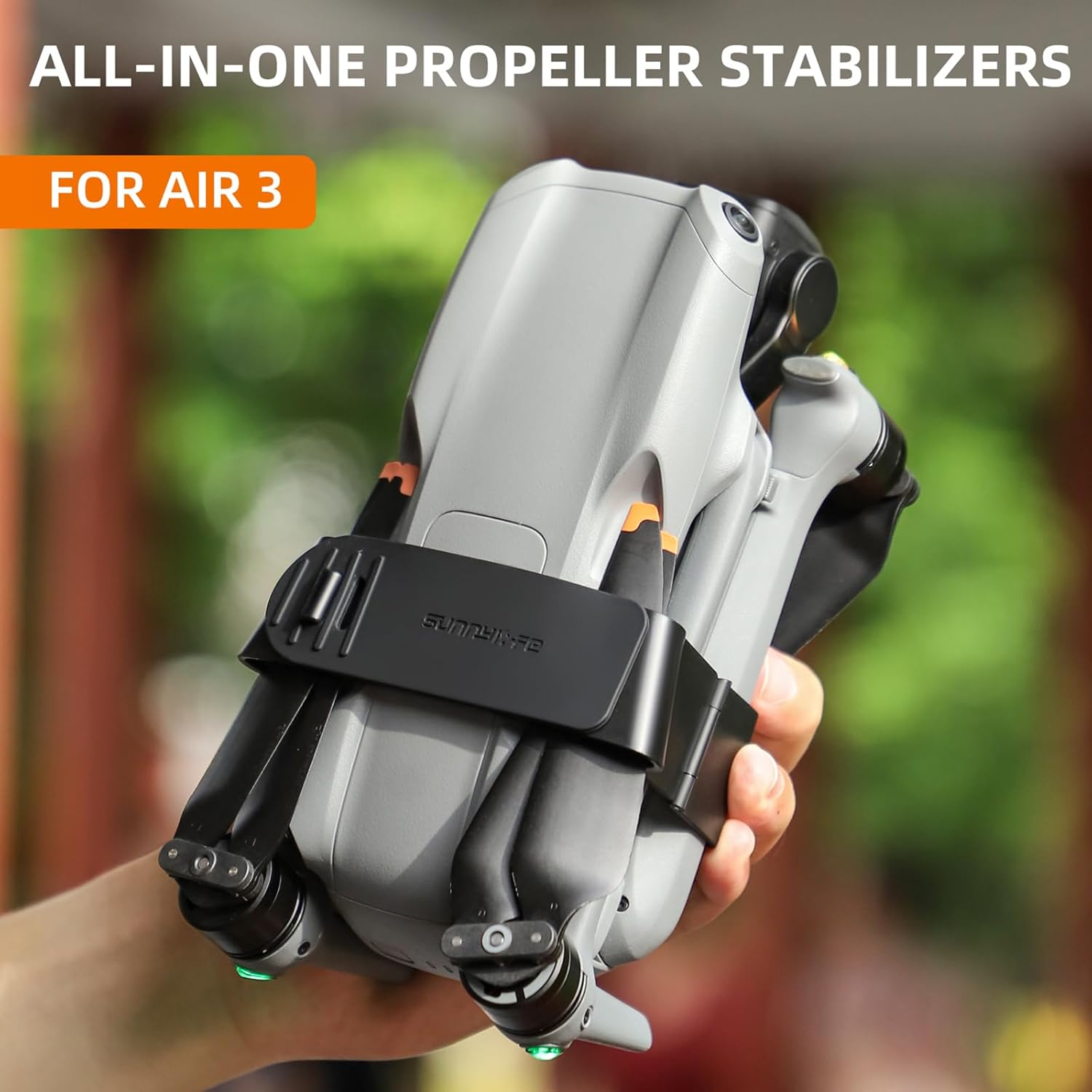 Protector de hélice para DJI Air 3 Drone, soporte de hélices, protector de correa, estabilizador y fijador de hélices para accesorios DJI Air 3