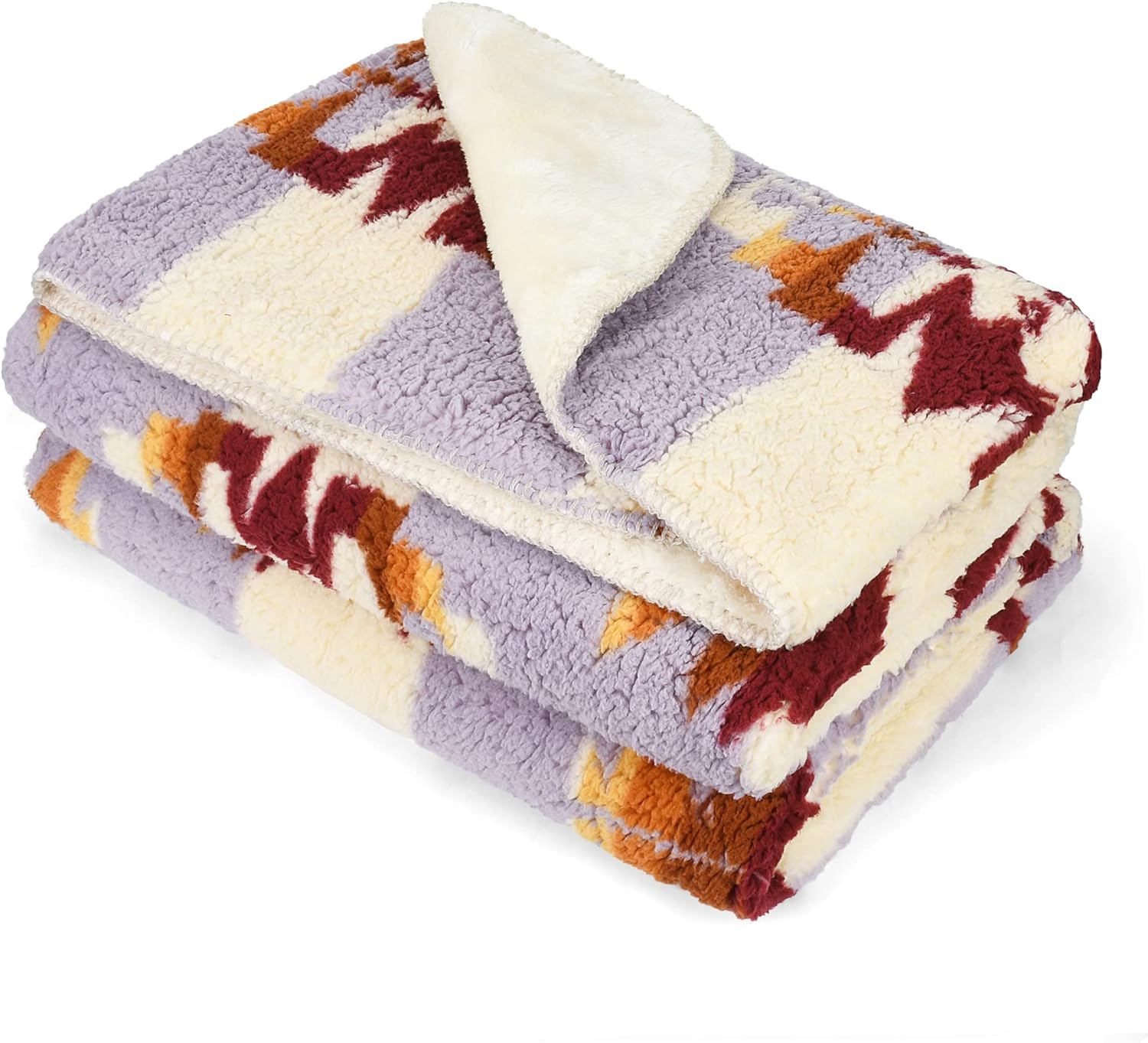 Catalonia Southwest – Manta azteca para decoración de sofá o habitación, reversible, cómoda, esponjosa, mexicana, manta de regalo, 50 x 60 pulgadas