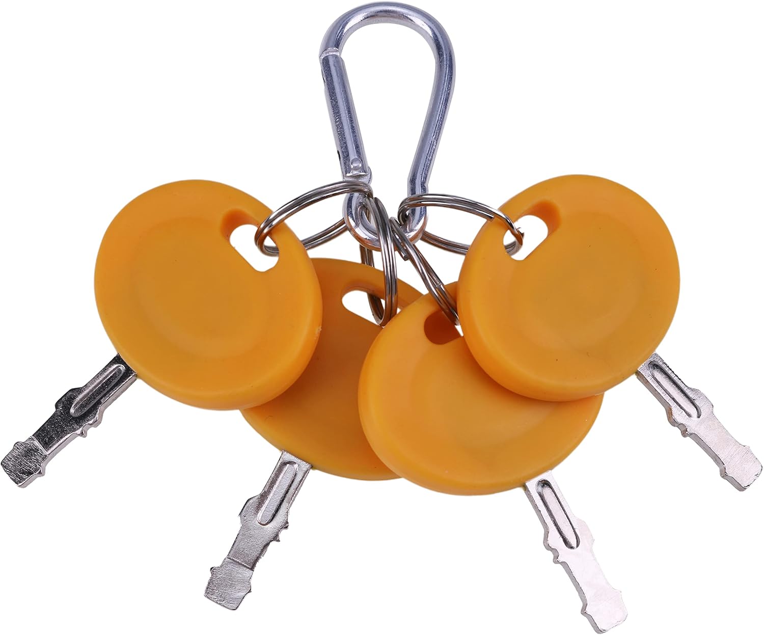 JEENDA Paquete de 4 llaves de encendido 625-05000 625-05002 925-2054A 925-1745A compatibles con Cub Cadet XT1 ZT1 LT LTX Troy Bilt cortacésped