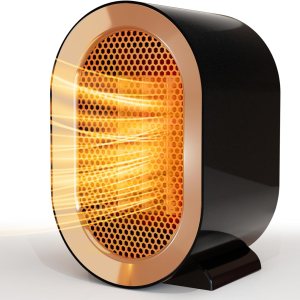 Calentador de espacio, calentador de espacio de cerámica PTC de 1200 W para uso en interiores, calentador de escritorio silencioso para oficina, Calentador de espacio, calentador de espacio de cerámica PTC de 1200 W para uso en interiores, calentador de escritorio silencioso para oficina,