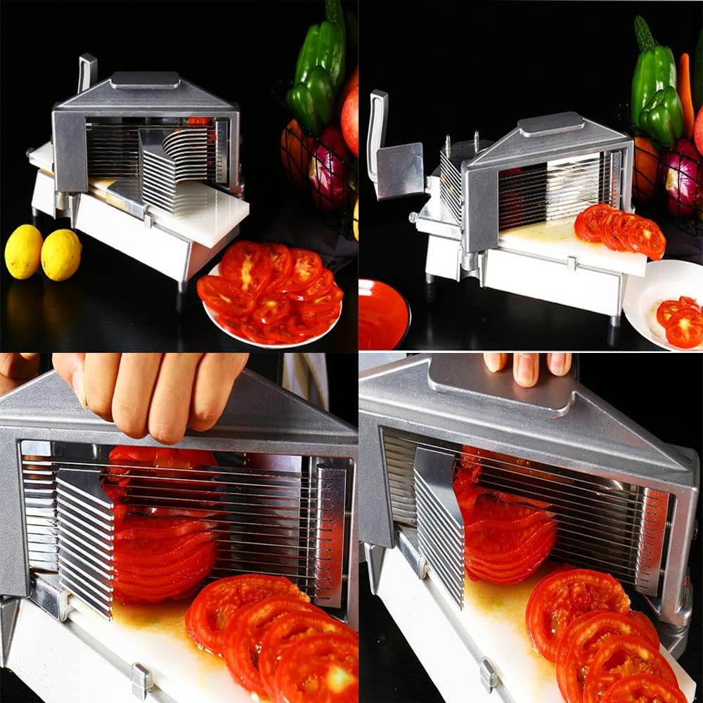 Cuchilla de repuesto para rebanadora de tomate, 14, adecuada para rebanadora de tomate, cortador de verduras comercial, cortador manual de frutas y