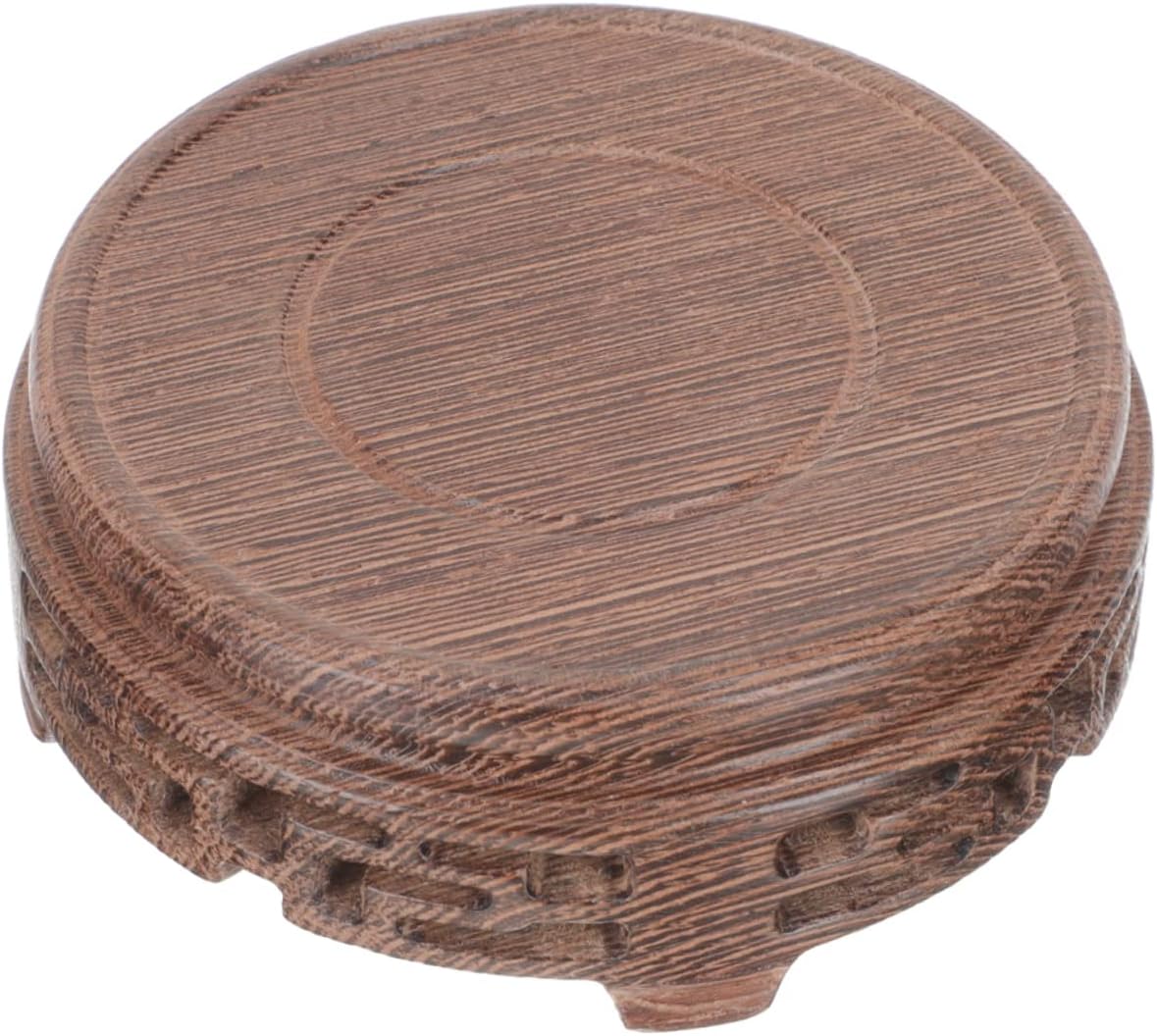 DECHOUS Soporte para plantas en maceta, soporte para plantas, soporte para plantas, soporte para interiores, soporte de florero, soporte de madera