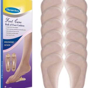 6 pares de almohadillas de soporte de arco de gel para fascitis plantar, plantilla adhesiva de arco alto, almohadillas de arco plano para aliviar la 6 pares de almohadillas de soporte de arco de gel para fascitis plantar, plantilla adhesiva de arco alto, almohadillas de arco plano para aliviar la