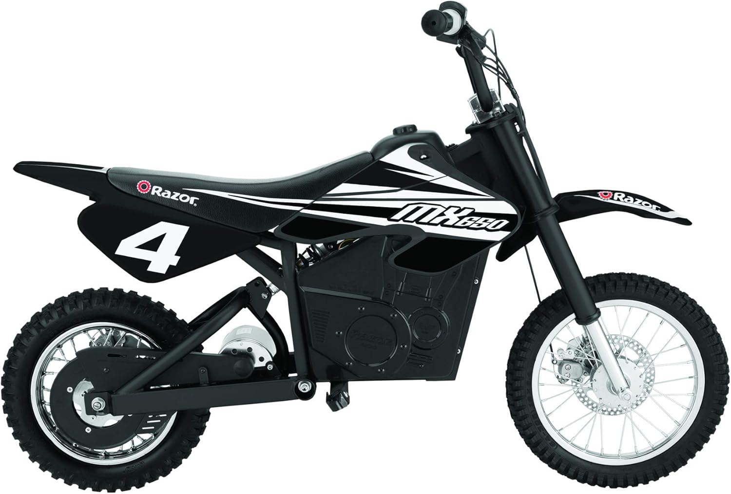Razor MX650 – Paquete de bicicleta eléctrica Dirt Rocket MX500 Dirt Rocket con suspensiones dobles y manillar de elevación (paquete de 2)