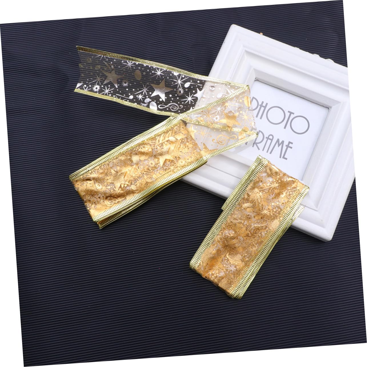 SEWACC 12 rollos de 2 cintas de Navidad para regalos de Navidad para manualidades, decoración de Navidad, cinta de regalo de vacaciones, cinta de