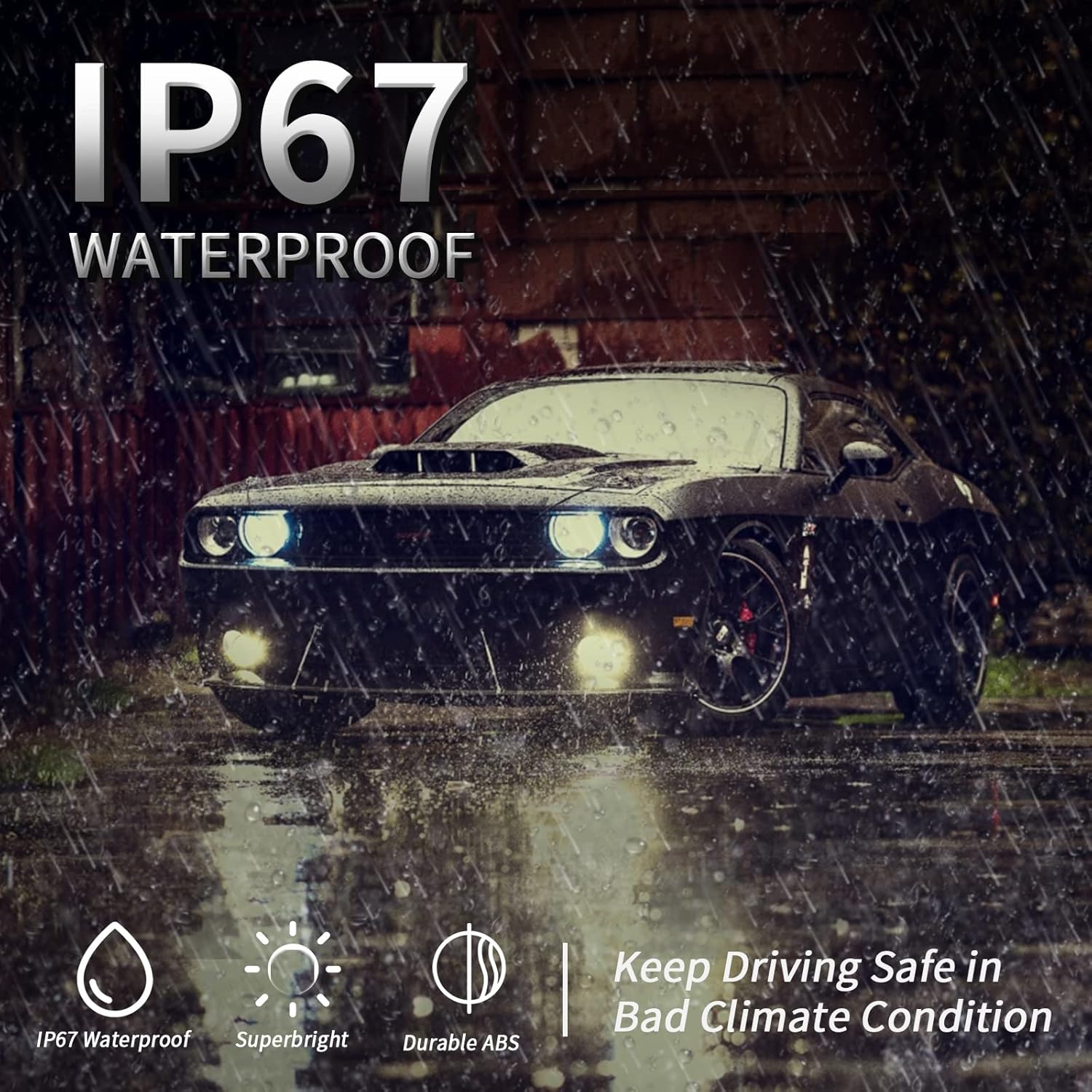 Para Dodge Challenger Conjunto de faros delanteros 2015 2016 2017 2018 2019 2020 2021 proyector LED faro delantero halógeno LH lado izquierdo del
