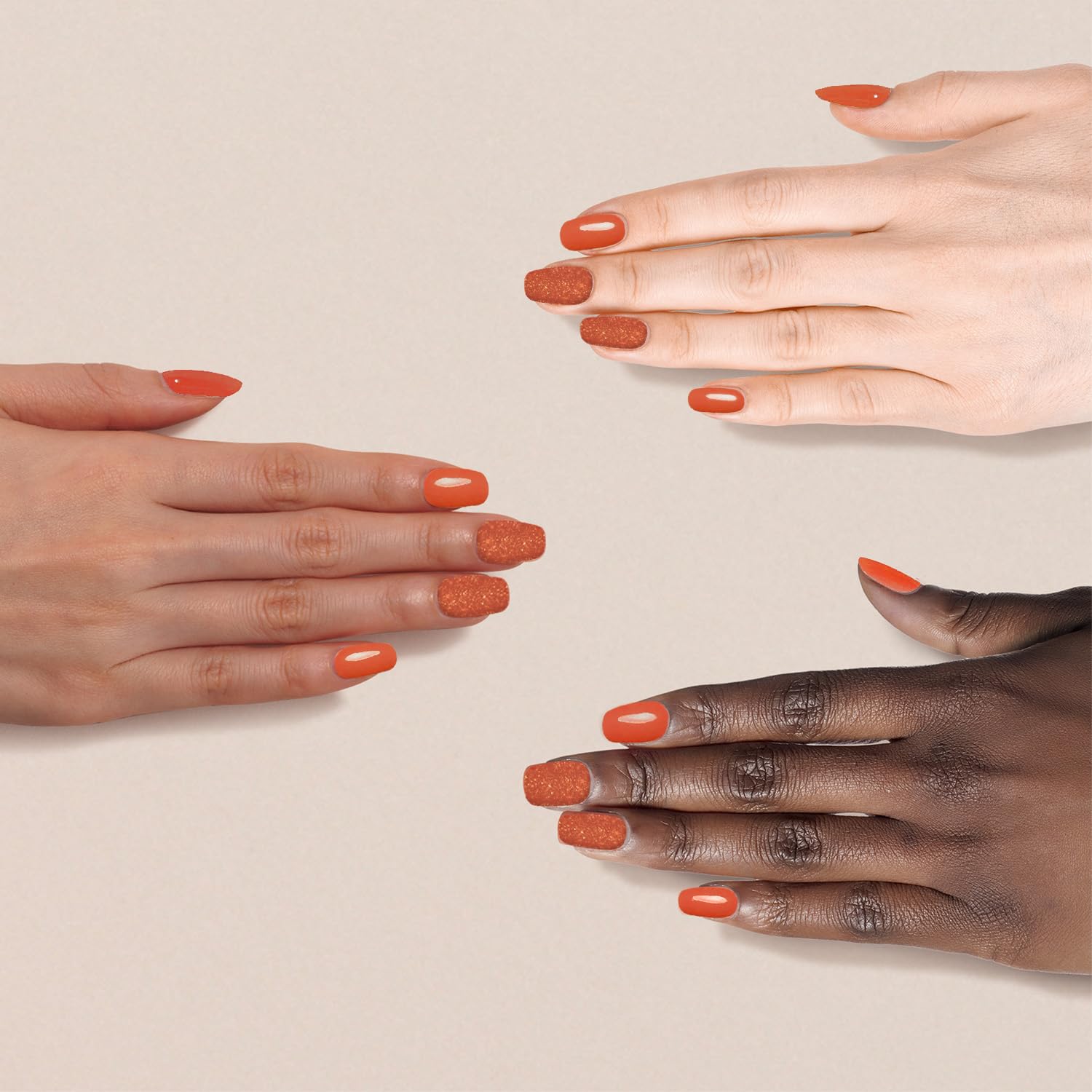Juego de 3 esmaltes de uñas veganos a base de agua (2 colores + capa superior transparente), respetuoso con el medio ambiente, no tóxico,