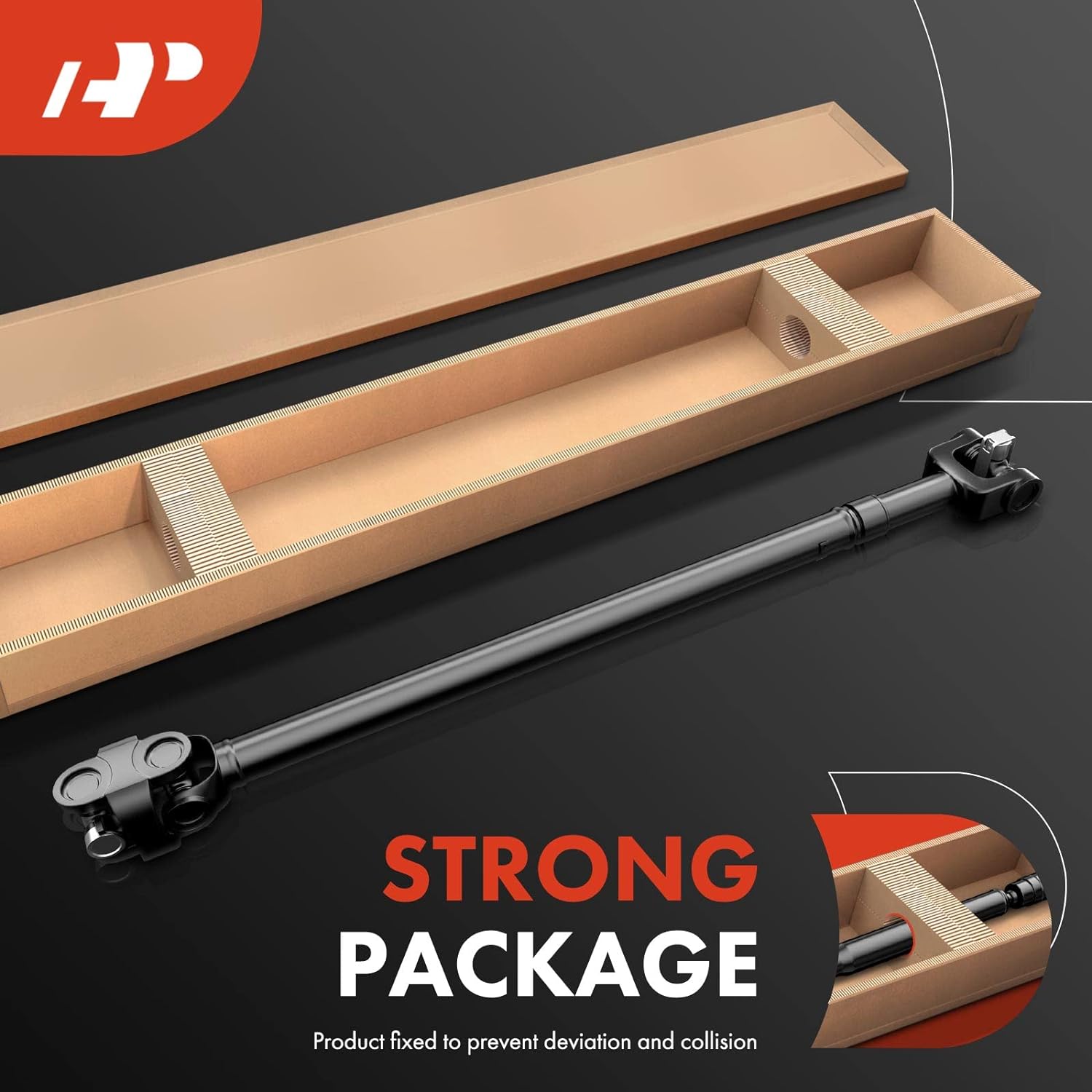 A-Premium Conjunto de eje de transmisión completo delantero compatible con Jeep Cherokee 1987-2001, Comanche 1987-1992, Wagoneer 1987-1990,