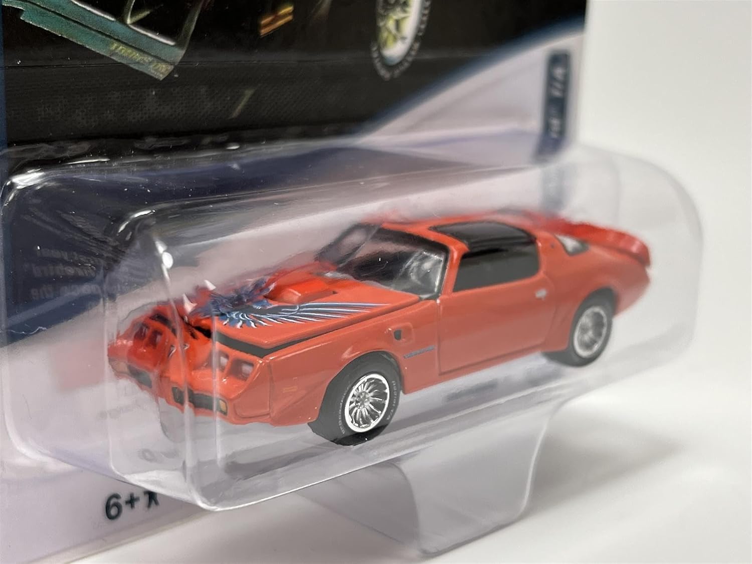 Johnny Lightning JLMC029 Muscle Car VER A 1980 Pontiac Firebird TA Rojo Naranja